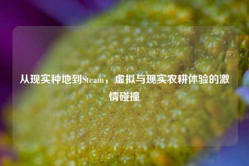 从现实种地到Steam,虚拟与现实农耕体验的激情碰撞