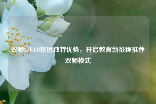 双师STEAM挖掘独特优势，开启教育新征程推荐双师模式