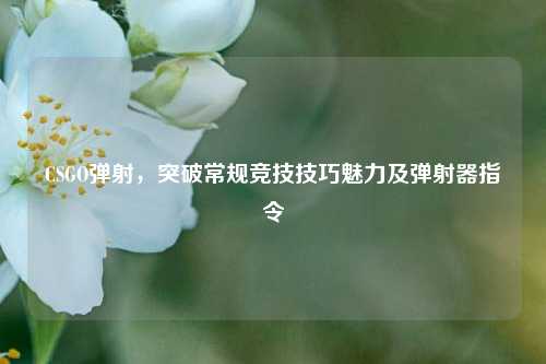 CSGO弹射,突破常规竞技技巧魅力及弹射器指令