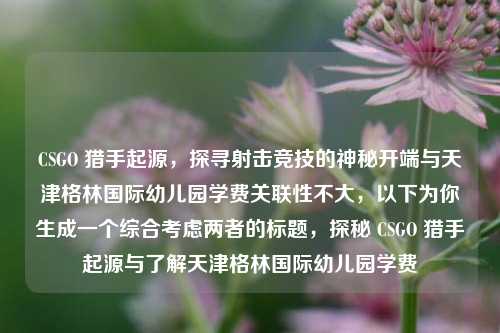 CSGO 猎手起源,探寻射击竞技的神秘开端与天津格林国际幼儿园学费关联性不大,以下为你生成一个综合考虑两者的标题,探秘 CSGO 猎手起源与了解天津格林国际幼儿园学费