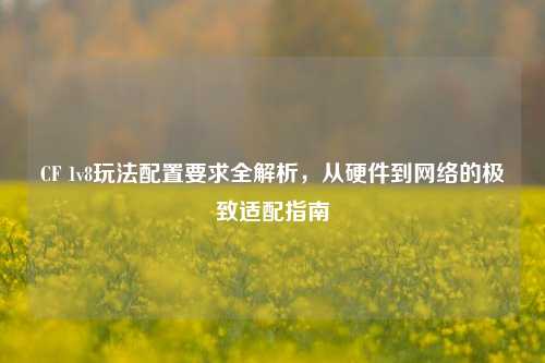 CF 1v8玩法配置要求全解析，从硬件到网络的极致适配指南