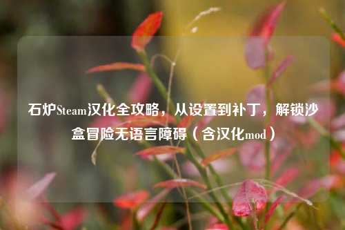 石炉Steam汉化全攻略，从设置到补丁，解锁沙盒冒险无语言障碍（含汉化mod）