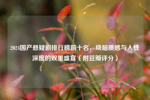2024国产悬疑剧排行榜前十名,烧脑质感与人性深度的双重盛宴(附豆瓣评分)